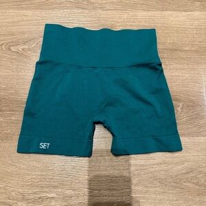 Set active sculptflex biker shorts medium